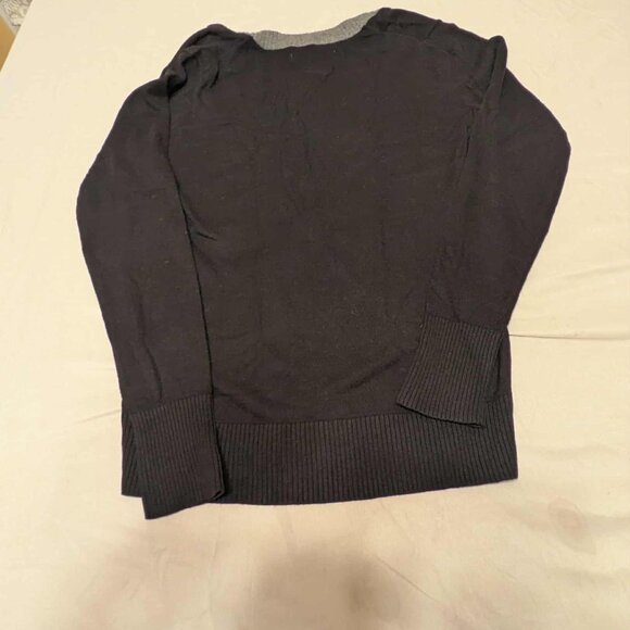 Old Navy Cardigan Womens Small/Petite Long Sleeve Black 5 Button Top - Picture 14 of 14